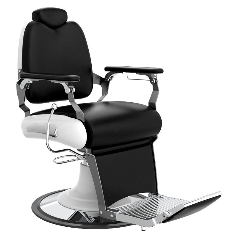 Reclining Hydraulic Pump Men's Salon Equipment Professional Barber Chair Luxurious Salon Chairs For Sale