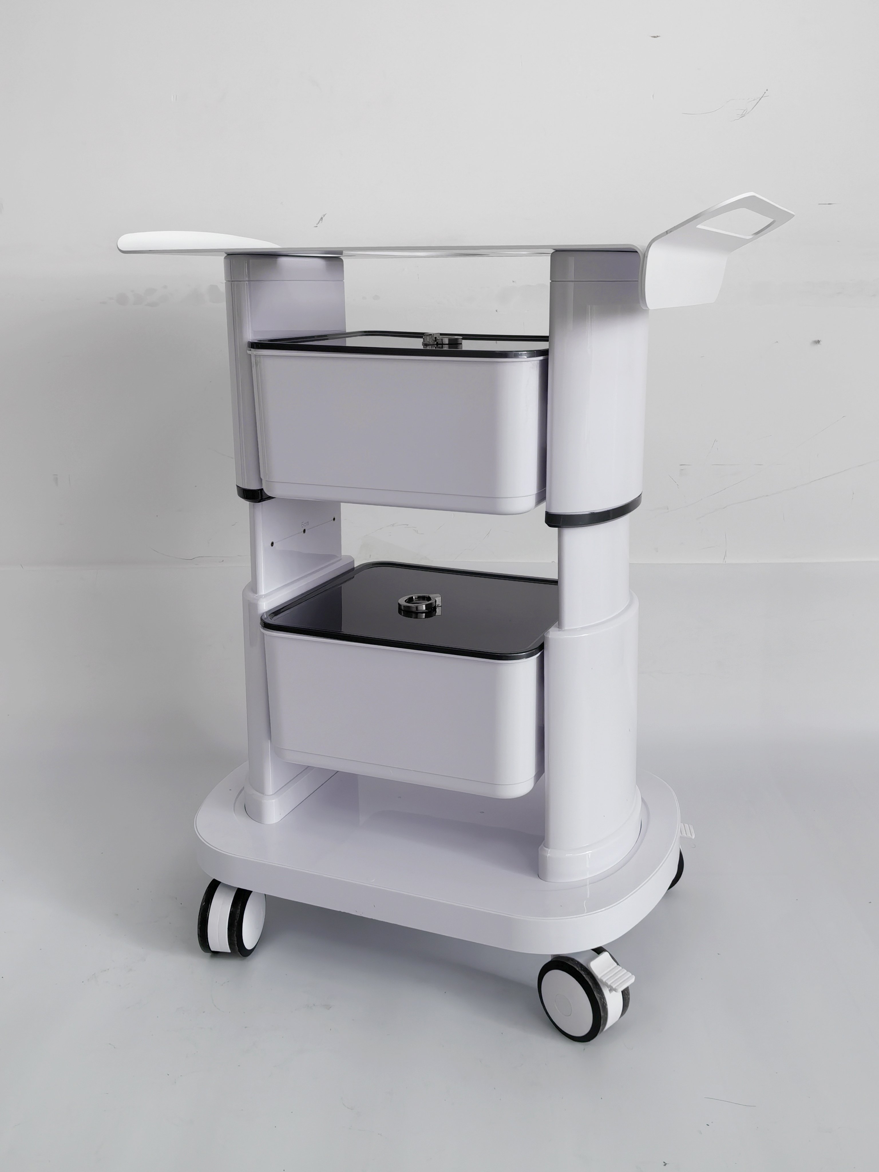 Beauty Tools Collecting Salon Trolley Hairdressing SPA Cart Organizer Multi-function Manicure Cart Storage Holders