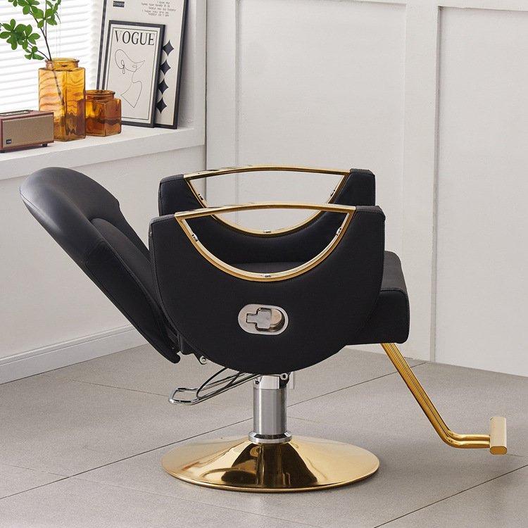 Luxury Hair Beauty Salon Furniture Barbershop Hairdressing Black Ladies Styling Barber Chair for Barbershop Chairs Woman