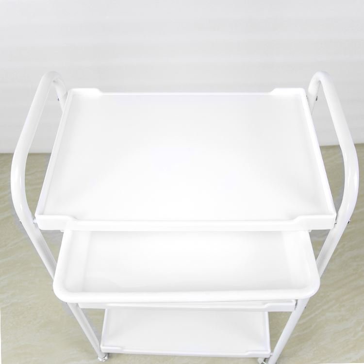 Plastic Material Beauty Salon Trolley Hot Selling Salon Tray Trolley