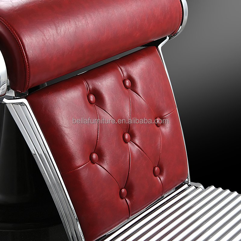 Modern Men's Barber Special Oil Chair for Hair Salon Beauty Salon Recliner with Downput Lift Rotate Features for Shaving Dyeing