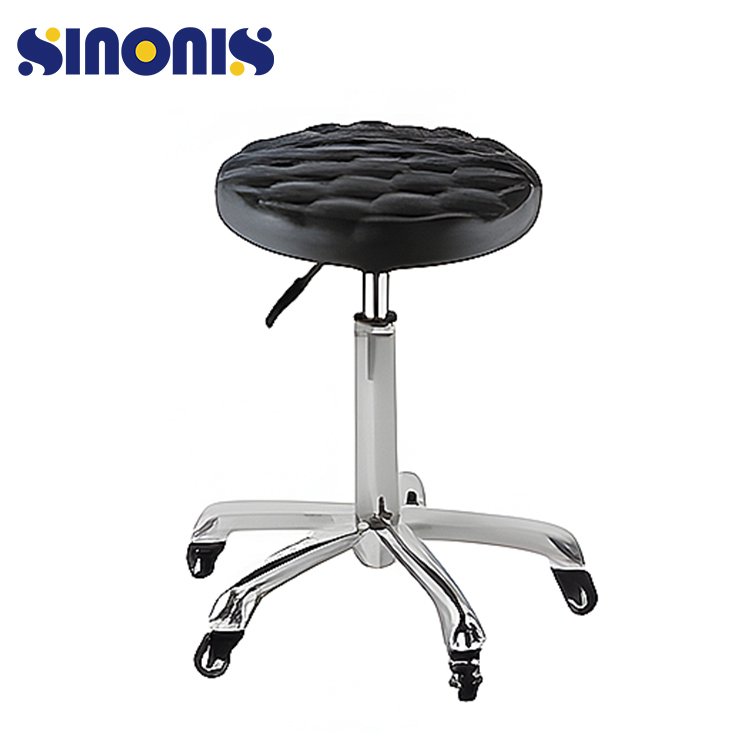 sinonis wholesale Modern Luxury Hair PU Leather Black Portable Barber Shop Salon Barber Chair