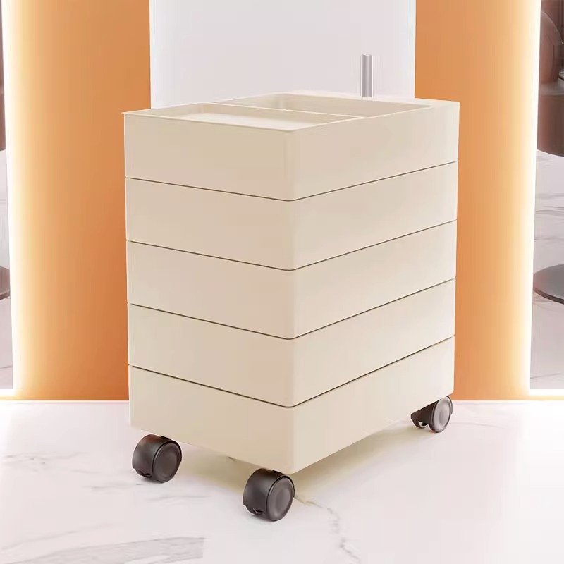 Customized color High-end Salon Equipment Beauty Nail Cart Tools Cabinet for Salon Furniture Hair Salon Stations