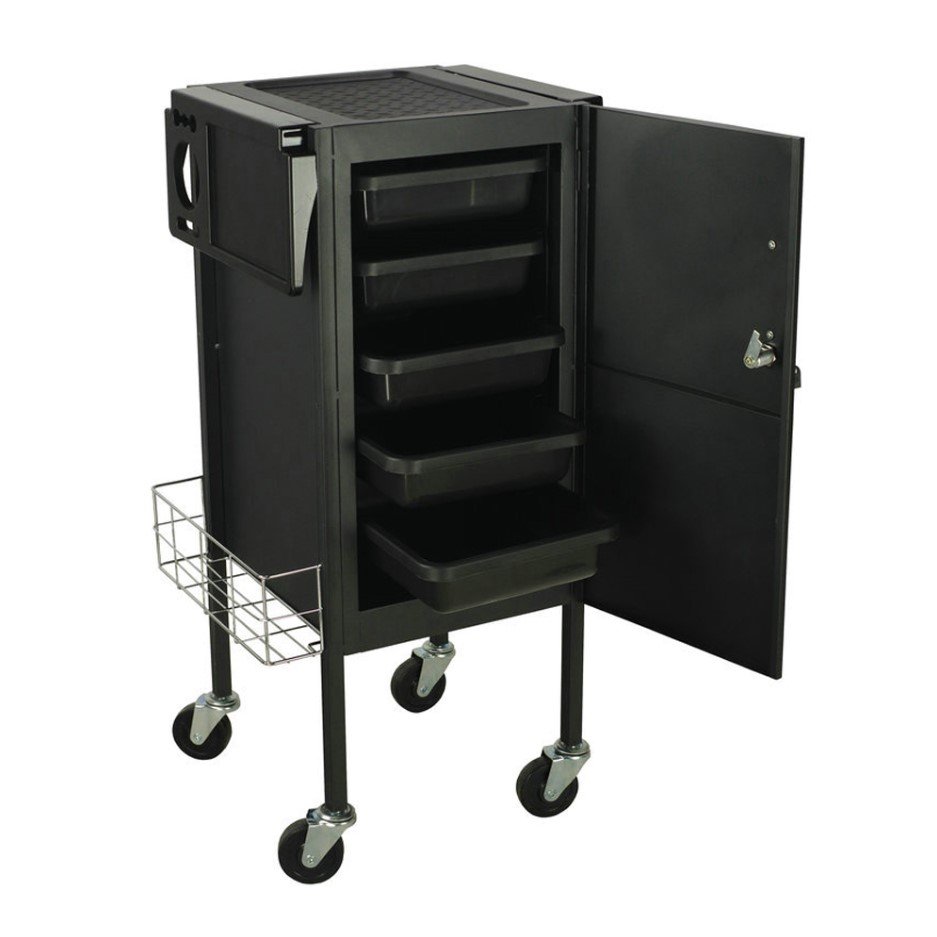 Spa Hair Salon Deluxe Tool Storaging Cart beauty salon Trolley