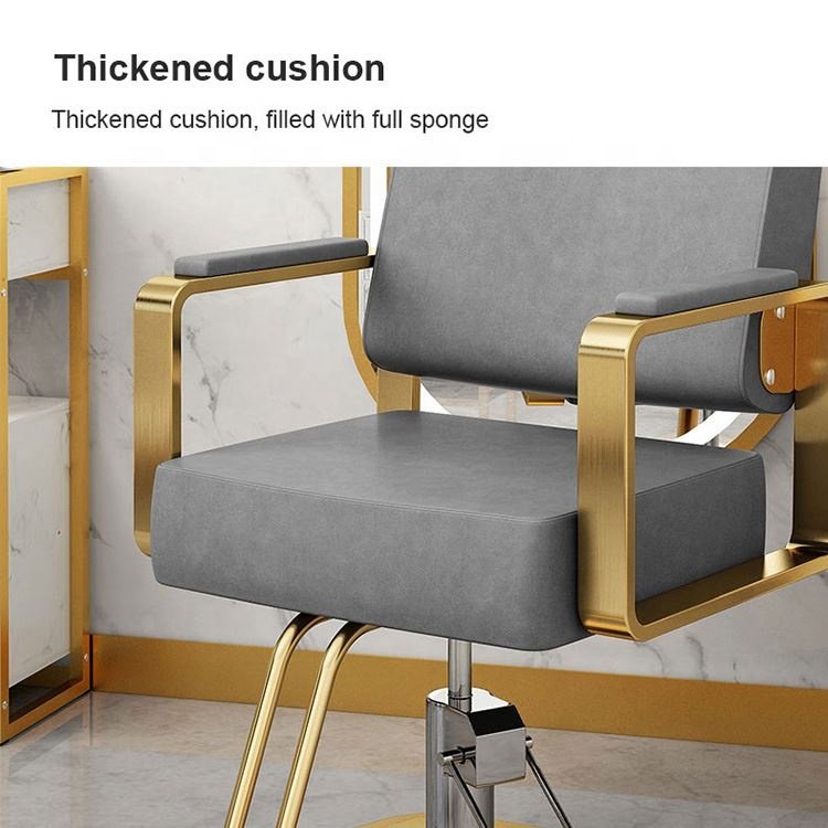 Modern Lockable Hair Salon Equipment Beauty Salon Furniture Luxury Style Beauty Barber Chairs