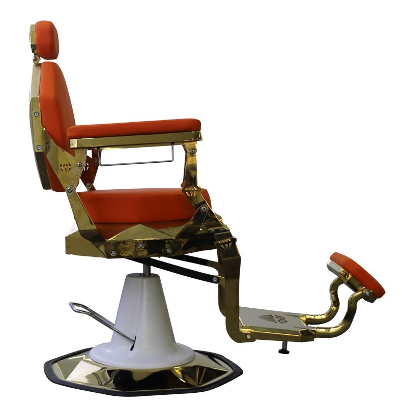 Modern Styling Chair for Hairdresser Barber Shop High-Density Synthetic Leather Reclining Feature Hydraulic Pump Living Room