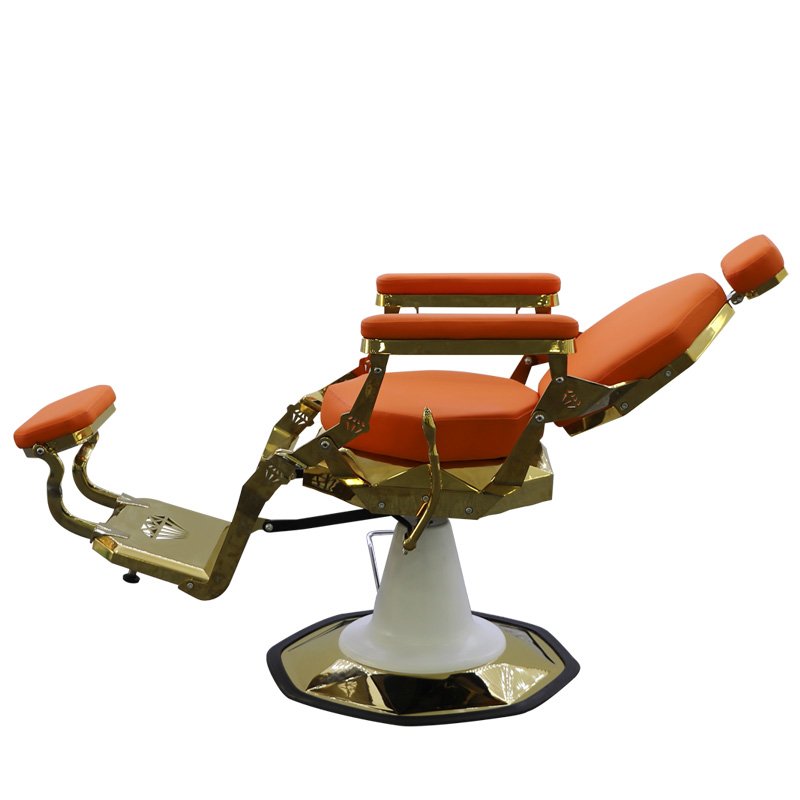 Modern Styling Chair for Hairdresser Barber Shop High-Density Synthetic Leather Reclining Feature Hydraulic Pump Living Room