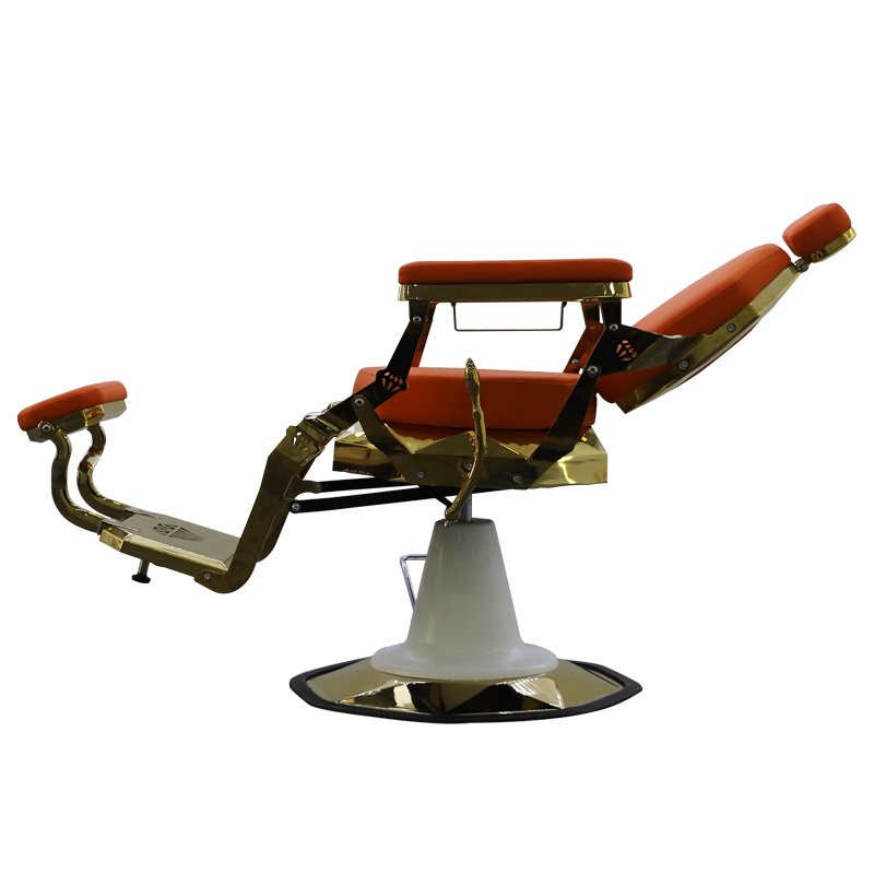 Modern Styling Chair for Hairdresser Barber Shop High-Density Synthetic Leather Reclining Feature Hydraulic Pump Living Room