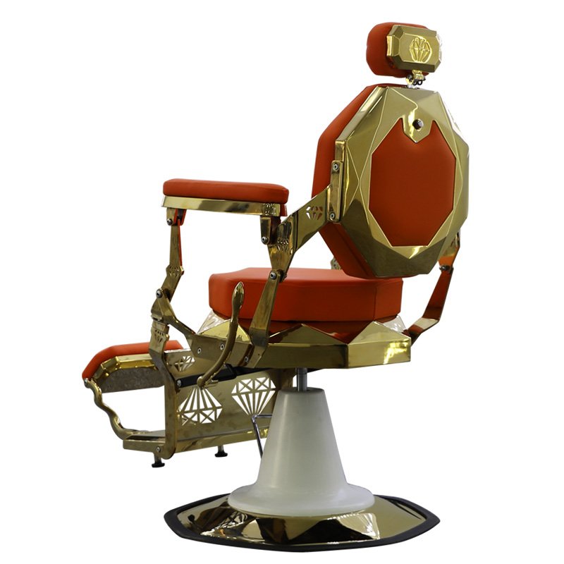 Modern Styling Chair for Hairdresser Barber Shop High-Density Synthetic Leather Reclining Feature Hydraulic Pump Living Room