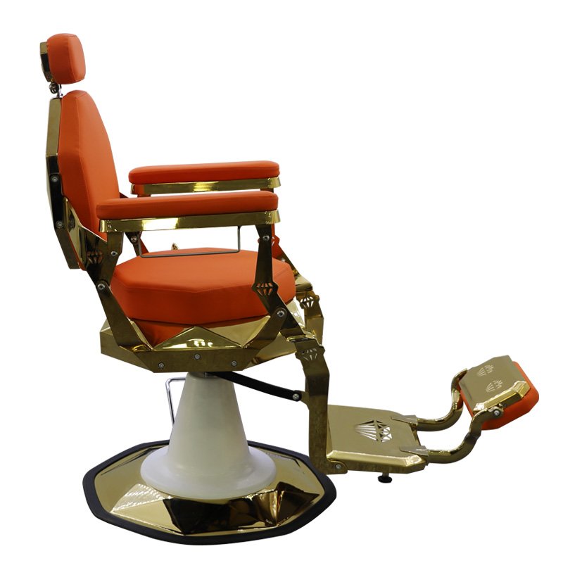 Modern Styling Chair for Hairdresser Barber Shop High-Density Synthetic Leather Reclining Feature Hydraulic Pump Living Room