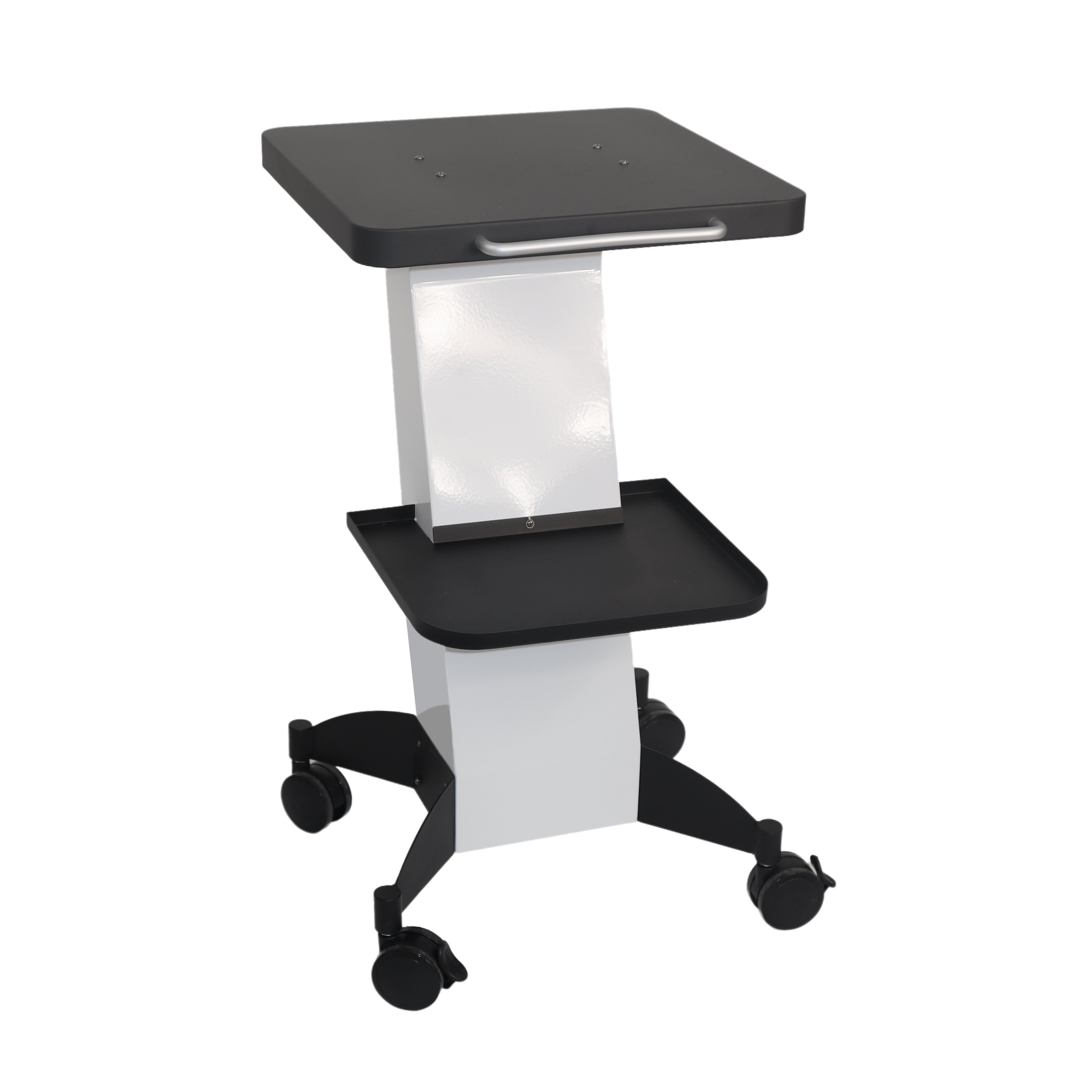 Large heavy machinery hardware metal mobile roller medical storage beauty trolley spa trolley cart