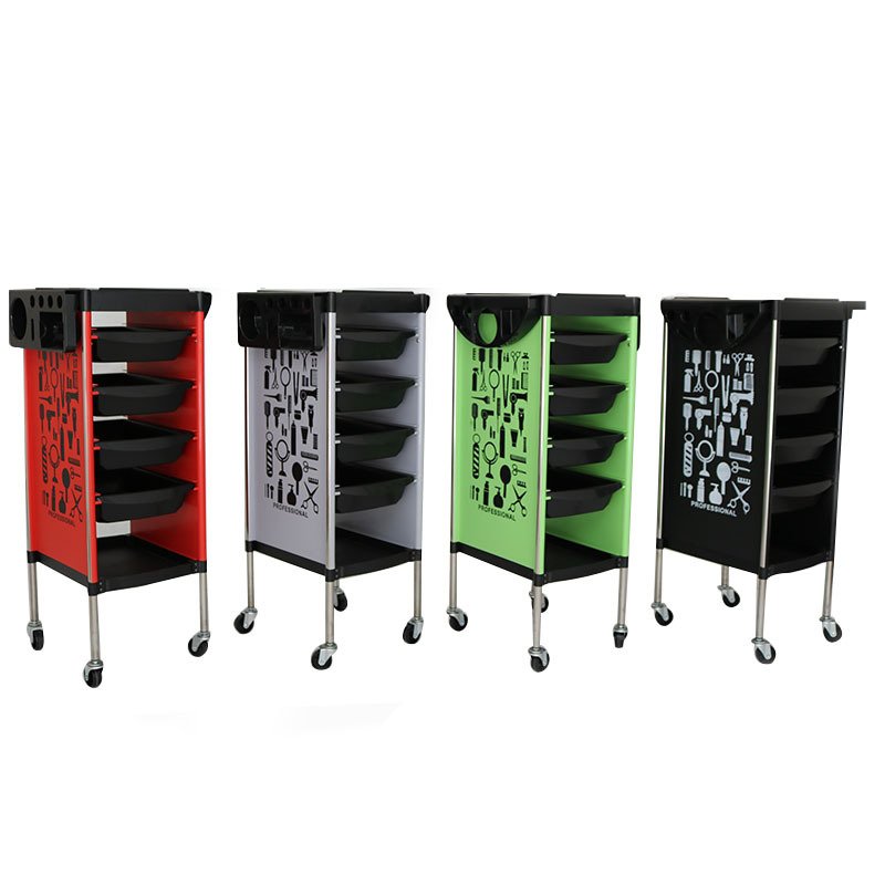 wholesalers salon beauty trolley Hair salon trolley tool multifunctional five-layer beauty salon furniture trolley