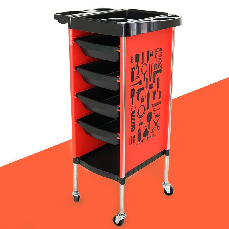 wholesalers salon beauty trolley Hair salon trolley tool multifunctional five-layer beauty salon furniture trolley