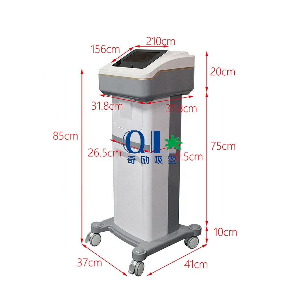 Abs Plastic Trolley Hospital Clinic Beauty Treatment Medicine Cart Emergency Trolley Shell With Wheels