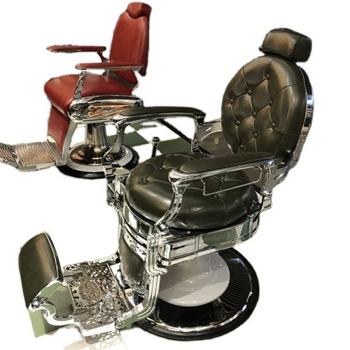 Hot Sale Portable Barber Chair Cheap Metal Hair Cutting Chair for Barber Shops