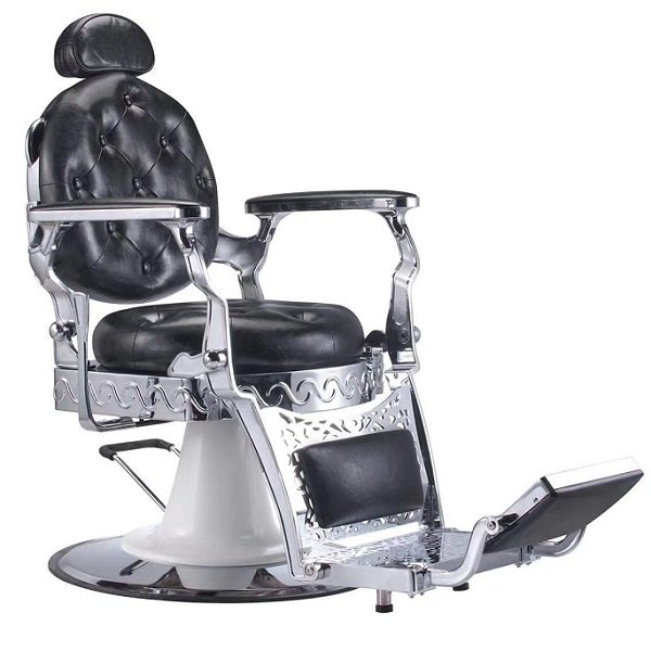 Hot Sale Portable Barber Chair Cheap Metal Hair Cutting Chair for Barber Shops
