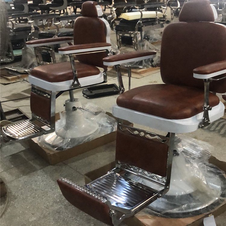 Beauty Salon Furniture Black Barber Shop Men's Shaving Barber Chair Hairdressing Barber Shop Chair