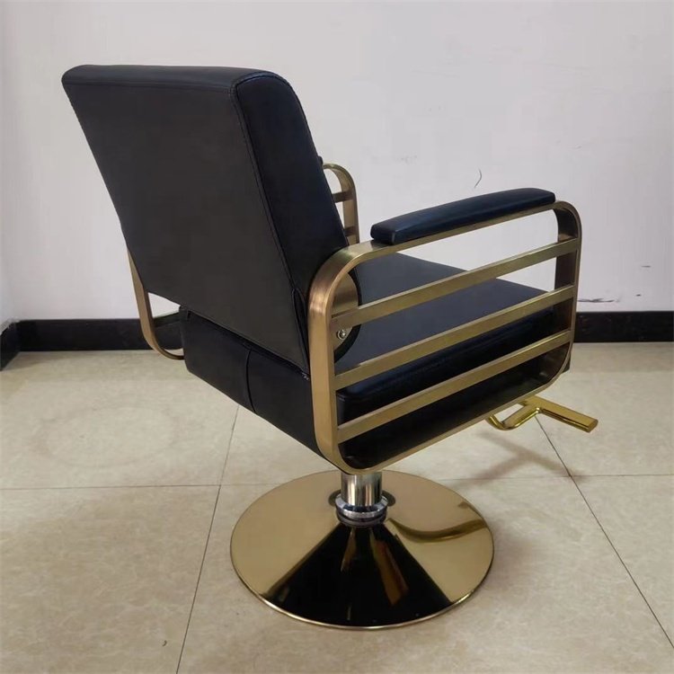 Siman High Quality Modern Salon Furniture Copper Washing Hair Cutting Styling Waxing Makeup Barber Chair