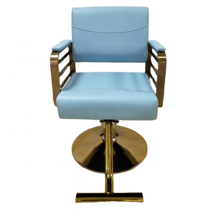 Siman High Quality Modern Salon Furniture Copper Washing Hair Cutting Styling Waxing Makeup Barber Chair