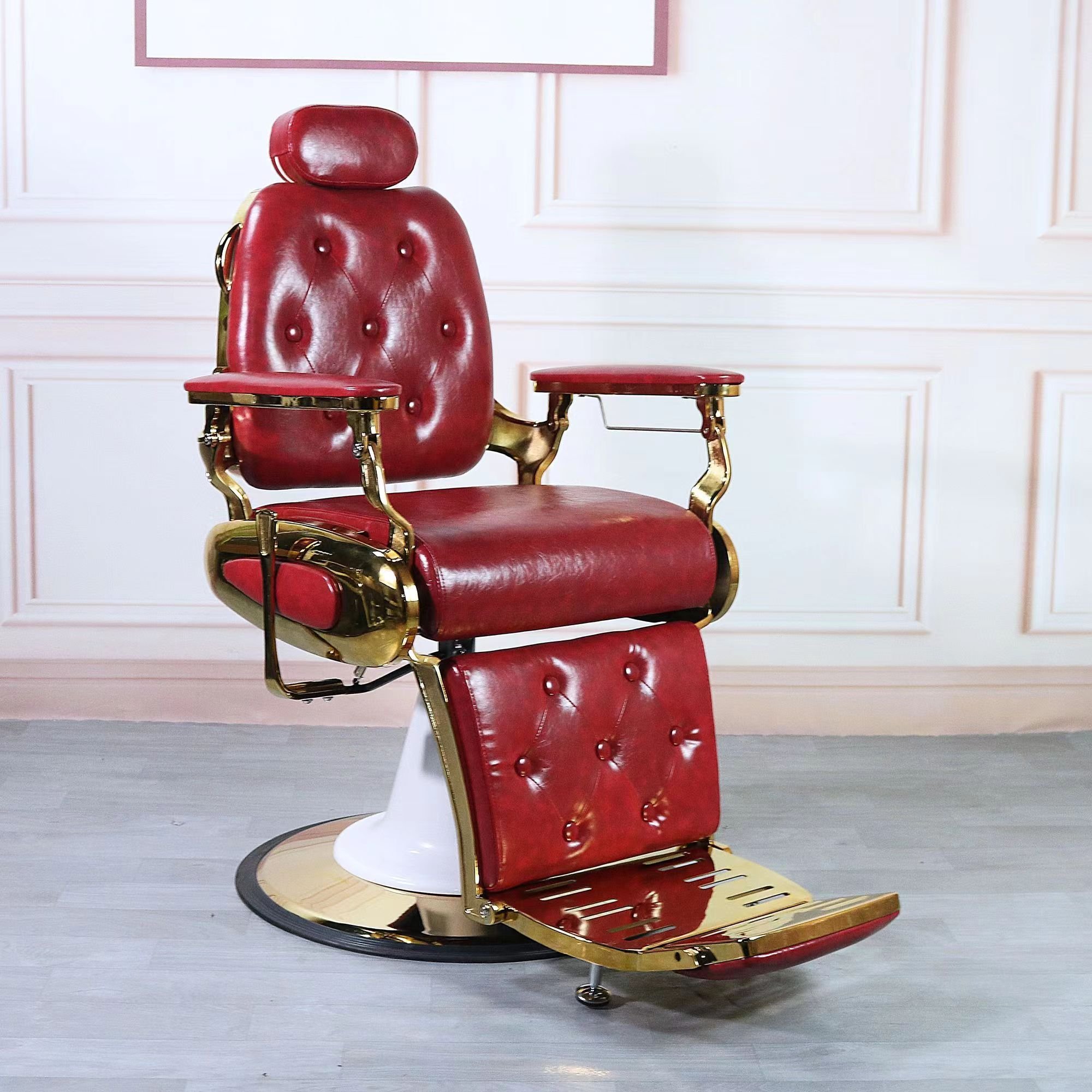 Hot sale Beauty Salon Furniture vintage barber chair hairdressing hydraulic recliner Hair Barber Chair