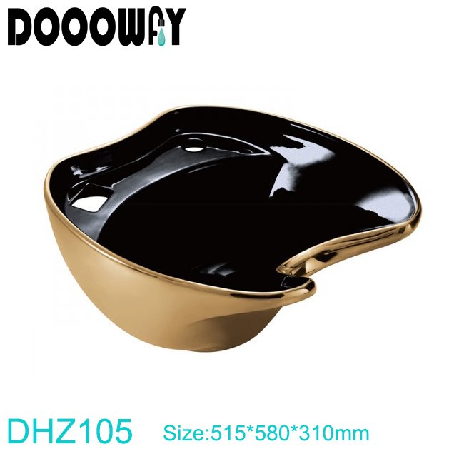 New Design Ceramic barber Salons Portable Hair Salon Equipment barber Salons Wash Basin Price