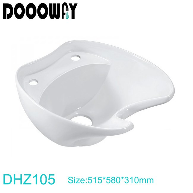 New Design Ceramic barber Salons Portable Hair Salon Equipment barber Salons Wash Basin Price
