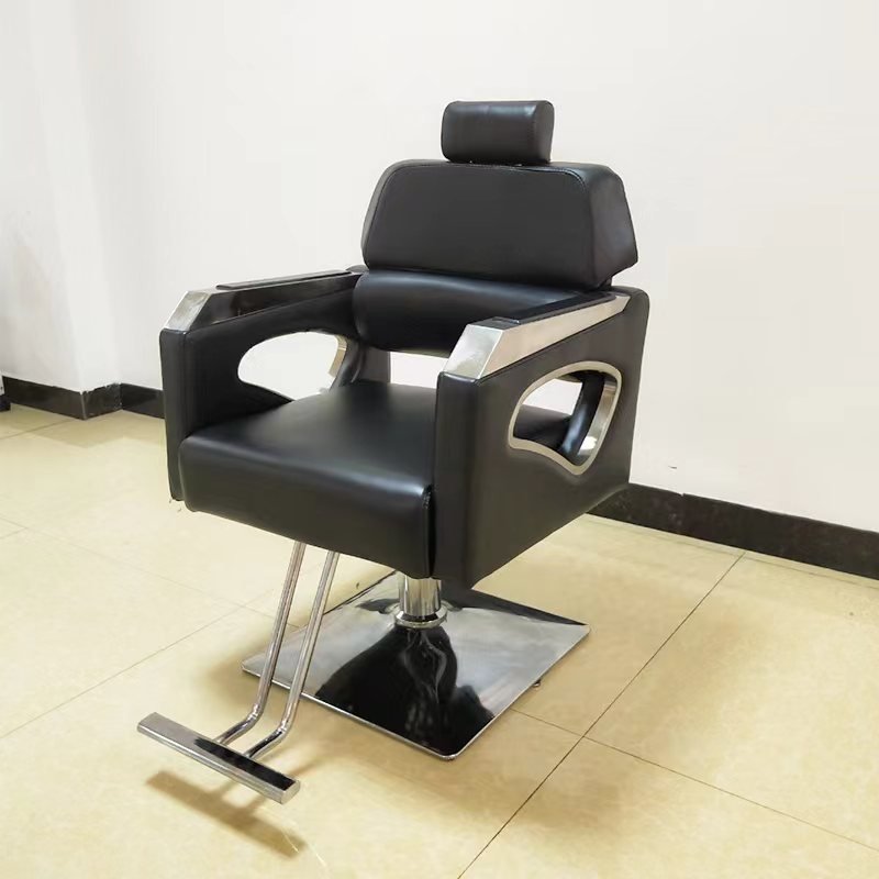 High Quality Modern Salon Furniture Wholesale Hair Salon Styling Chairs Metal And Pu Material For Barbershops Beauty Salons