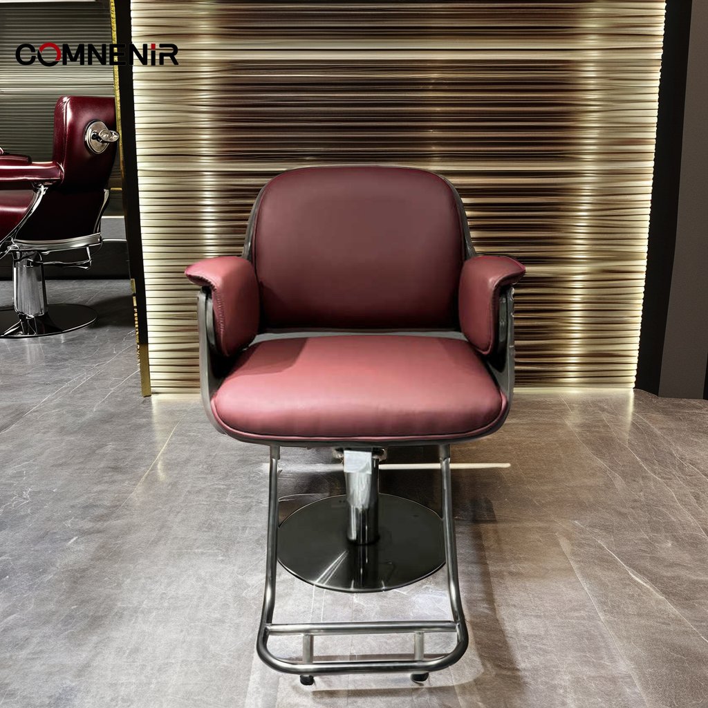Wholesale hairdressing chair stylish beauty salon equipment salon barber metal chair
