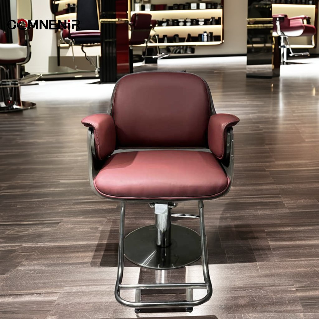 Wholesale hairdressing chair stylish beauty salon equipment salon barber metal chair