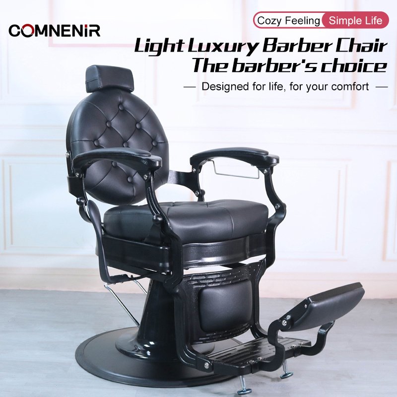 Hot Sale Portable Barber Chair with Spare Parts Cheap Hair Cutting Chair
