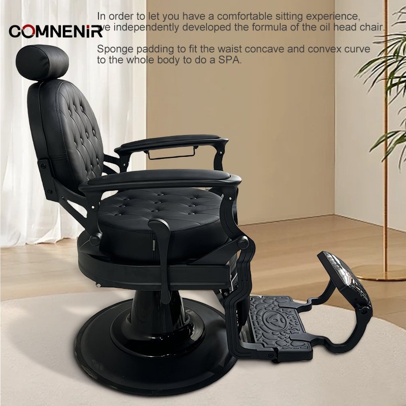 Hot Sale Portable Barber Chair with Spare Parts Cheap Hair Cutting Chair