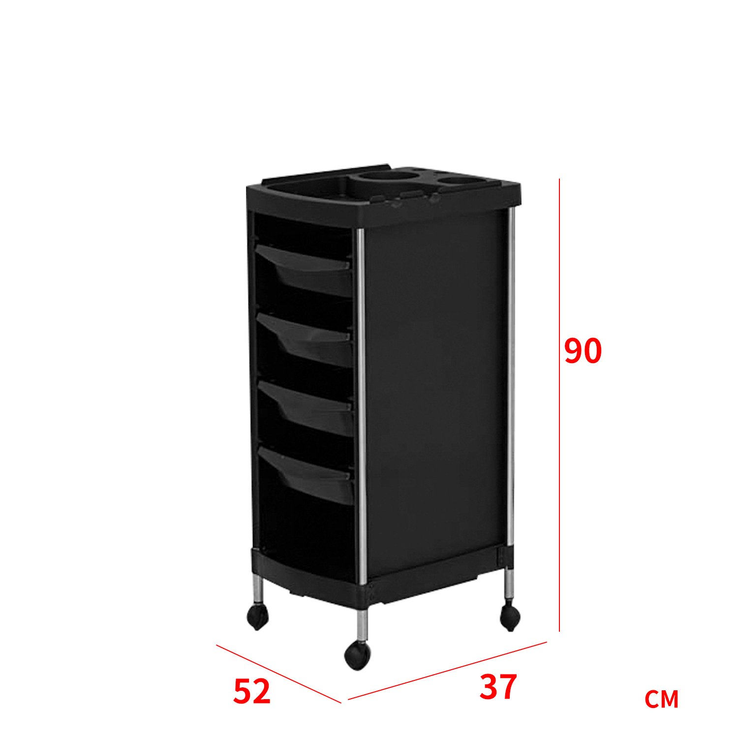 Hot Selling Durable Hair Salon Furniture Multifunctional Tool Cart Trolley For Beauty Salon