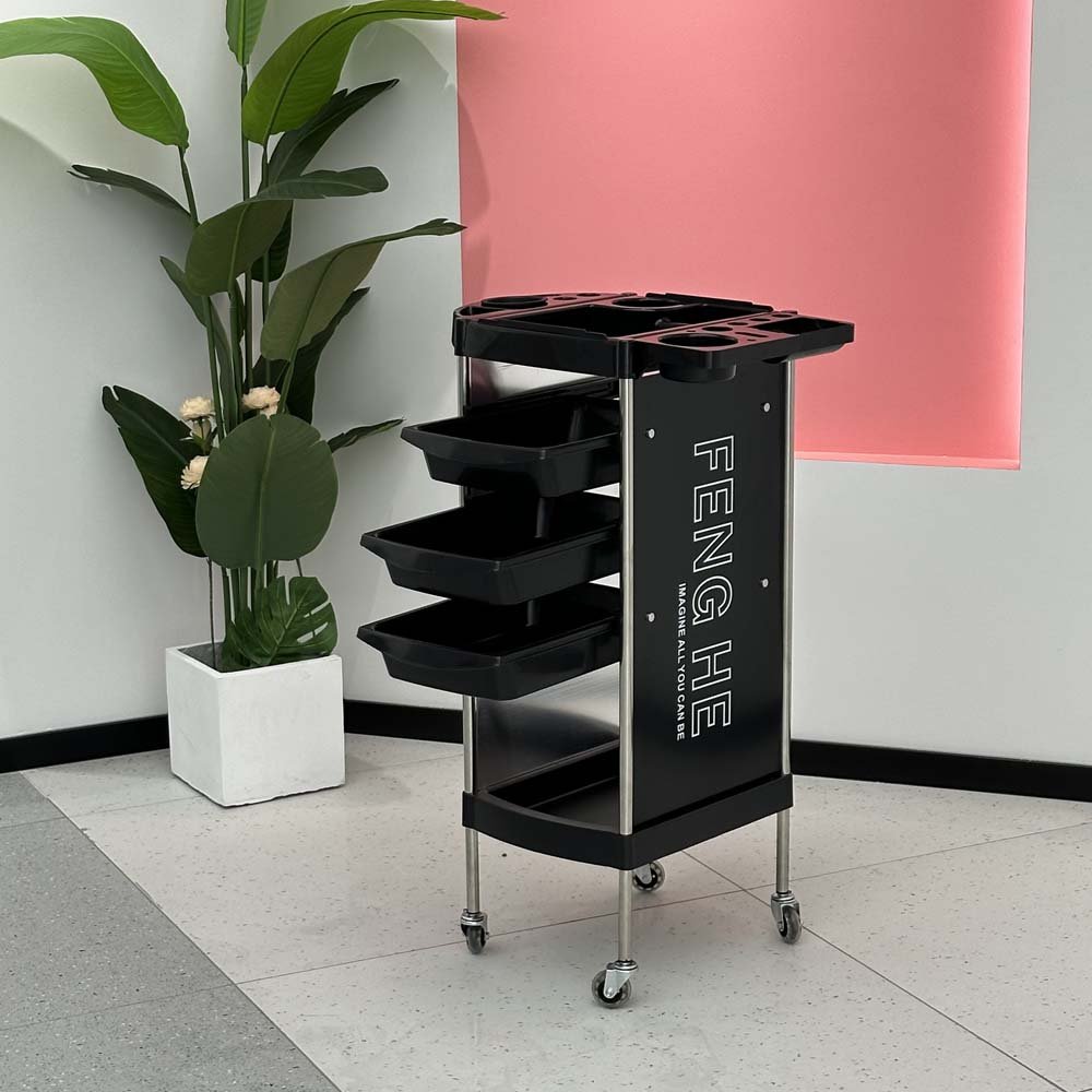 Hot Selling Durable Hair Salon Furniture Multifunctional Tool Cart Trolley For Beauty Salon