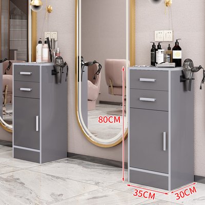 Wholesale cheap modern metal frame hair layer cart with dryer holders beauty barber salon trolley