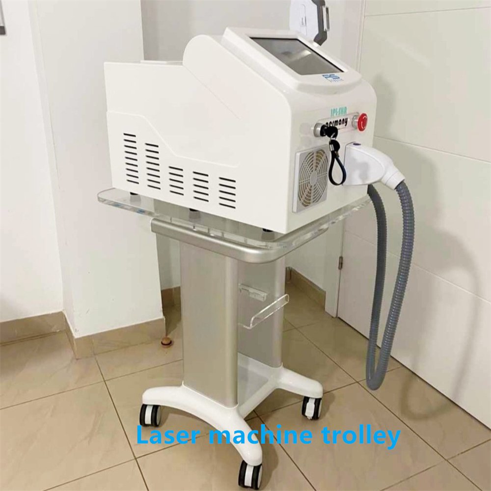 2024 new Beauty Instrument Tray Cart Aluminum SPA Rolling Salon Trolley ABS Drawers Roller Beauty Tool Salon Trolley