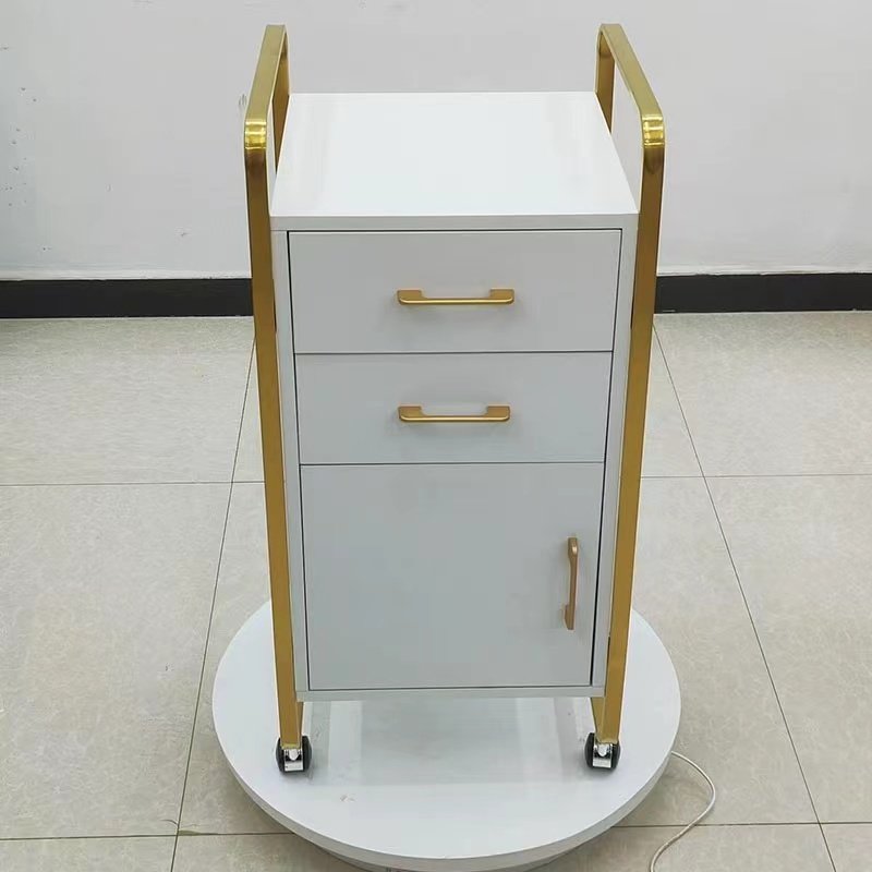 Beauty salon special tool cabinet with drawer multi-layer rack cabinet trolley ZY-810