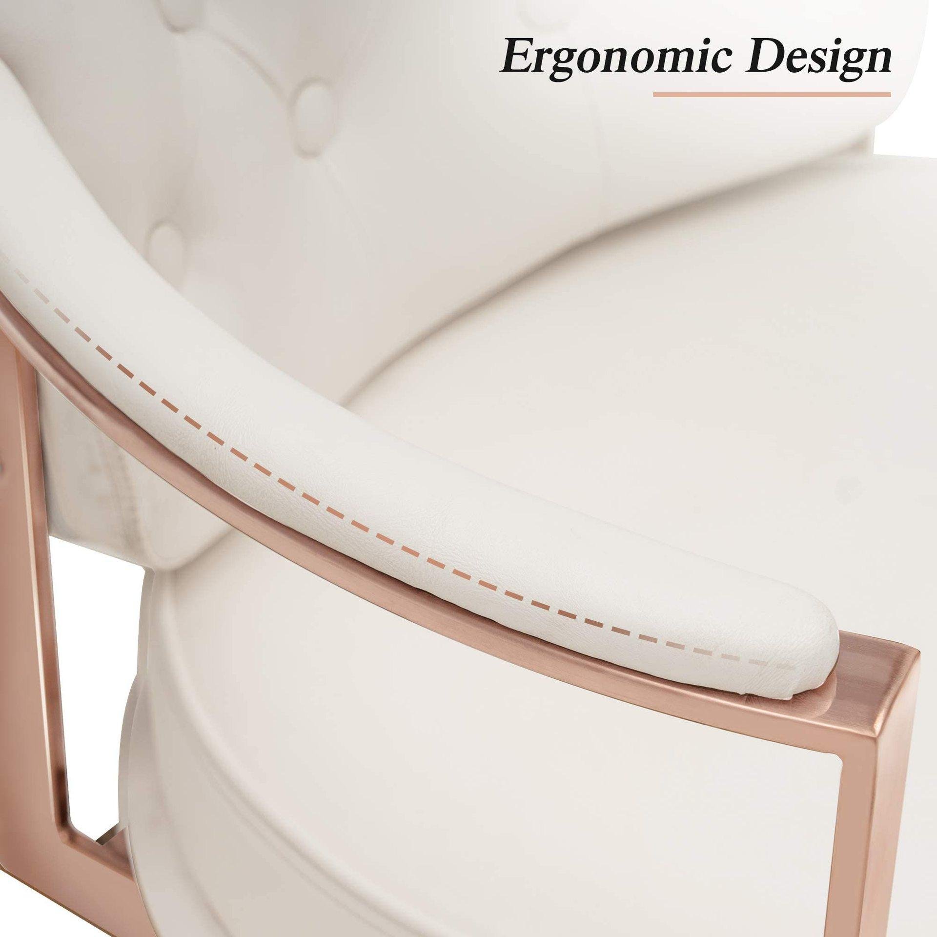 Hairdressing Chair Rose Gold Women's Barber Chair Retro Style Hairdressing Furniture