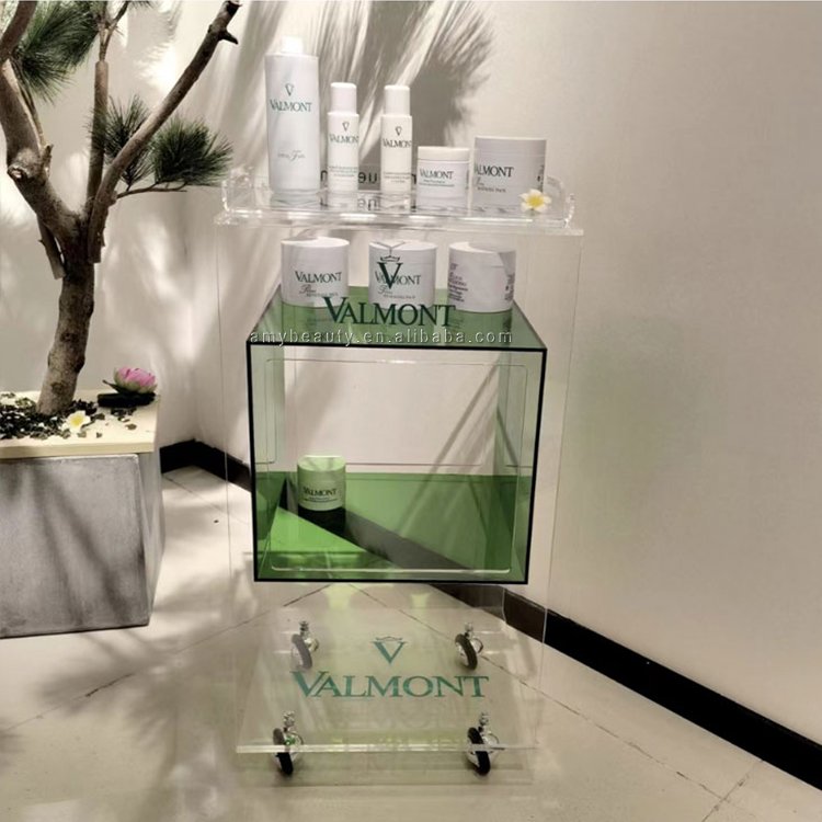 New Creative Design Luxury Salon Trolley Cosmetic instrument cart equipment cart With Wheels