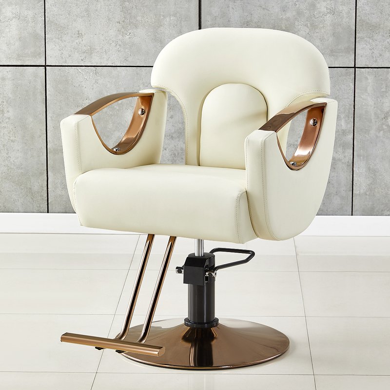 Hot selling modern salon chair Antique Style Gold Barber Shop Hair Styling Chair Salon Barber Chair For Sale