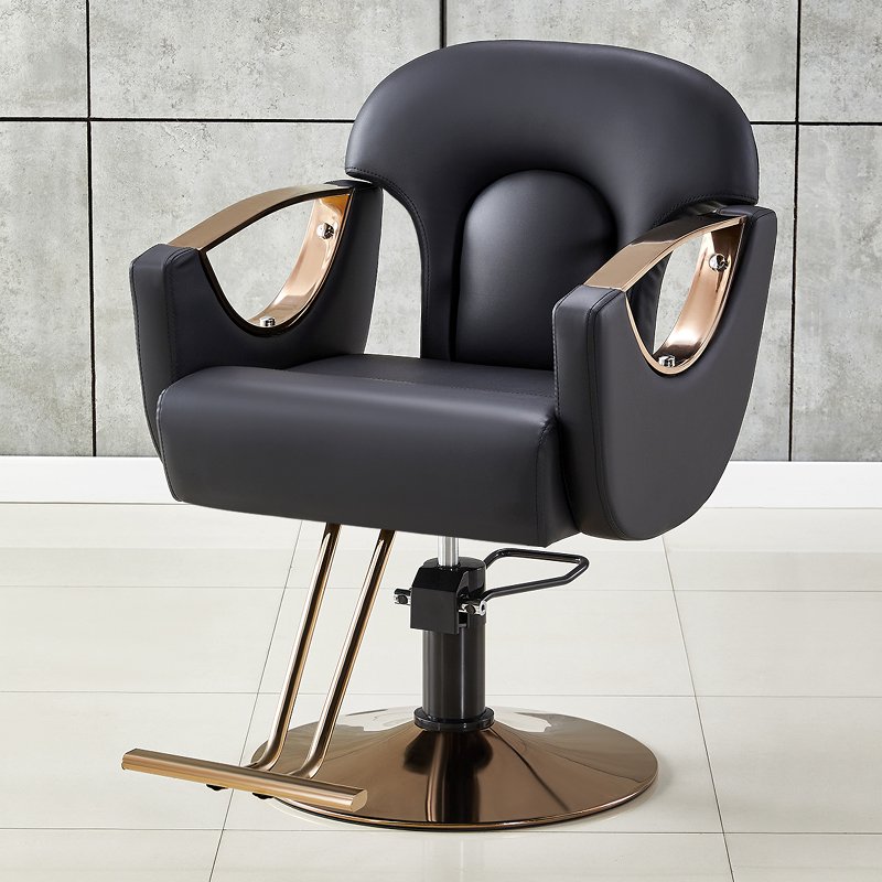 Hot selling modern salon chair Antique Style Gold Barber Shop Hair Styling Chair Salon Barber Chair For Sale