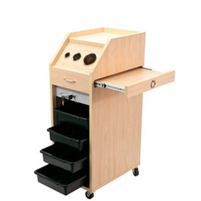 Cheap Pink Salon Hairdressing Trolley For Barber Shop