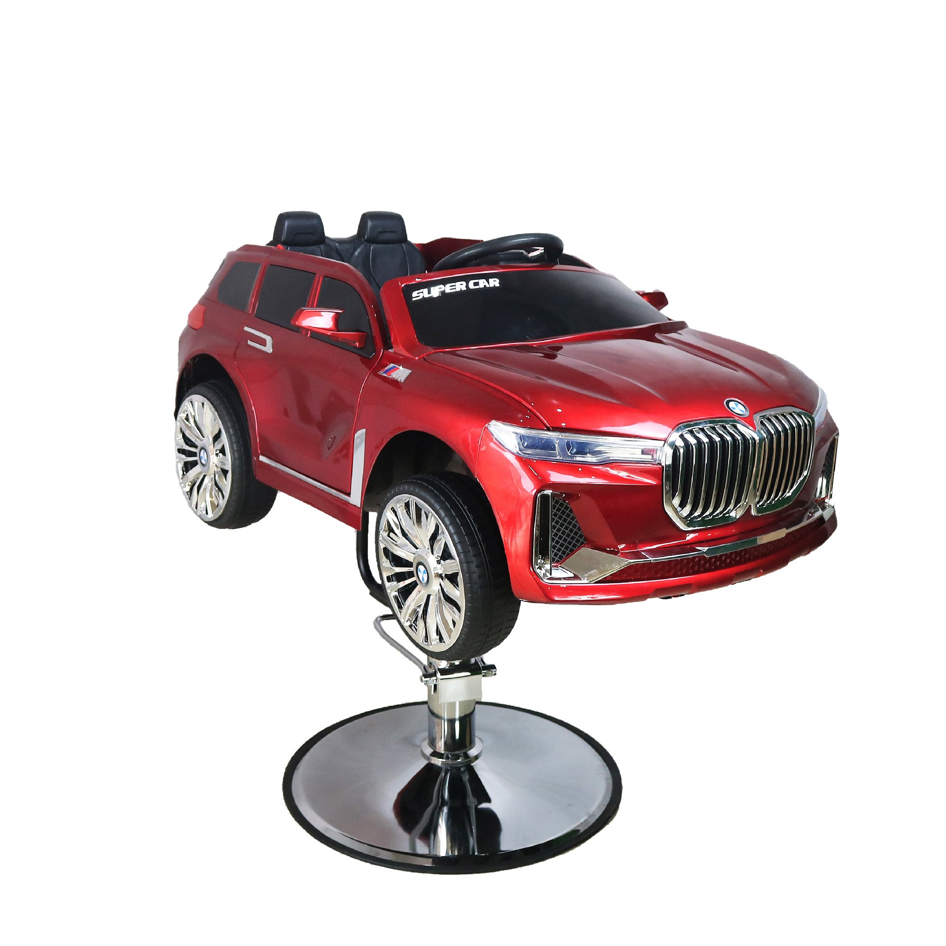 Hot Selling Kids Barber Chair Cartoon Car Barbershop Equipment Kids Salon Chair