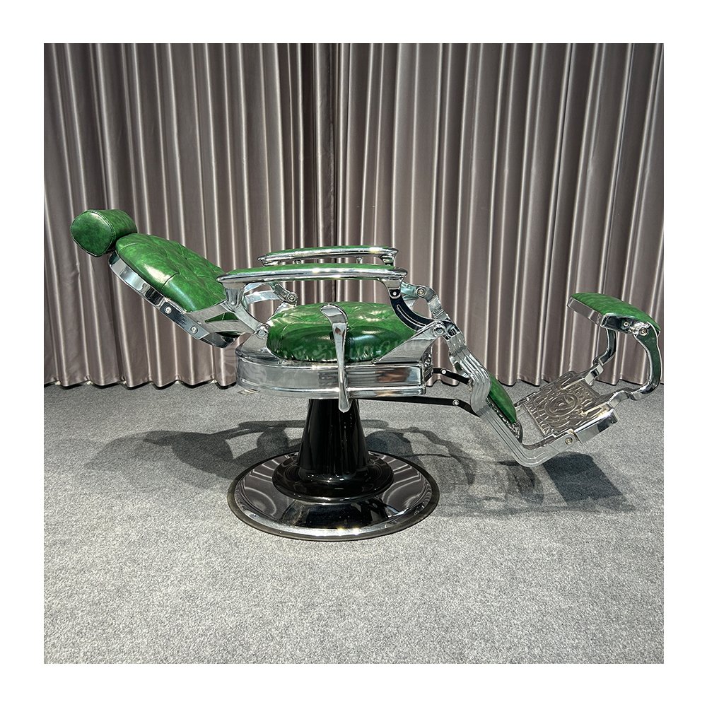 Professional Barber Shop Stylist Dedicated Oil Head Chair Salon Furniture Hair Dyeing and Perm Retro Chair