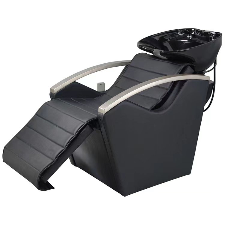 The new electric shampoo bed can support electric foot adjustment with massage function and customizable colors