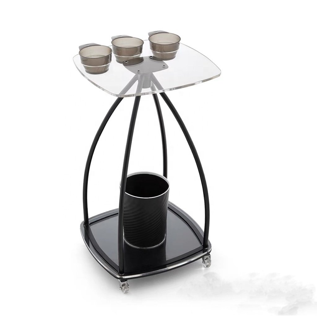 Yicheng Beauty Tools Collecting Salon Trolley Hairdressing SPA Cart Organizer Multi-function Manicure Cart Storage Holders