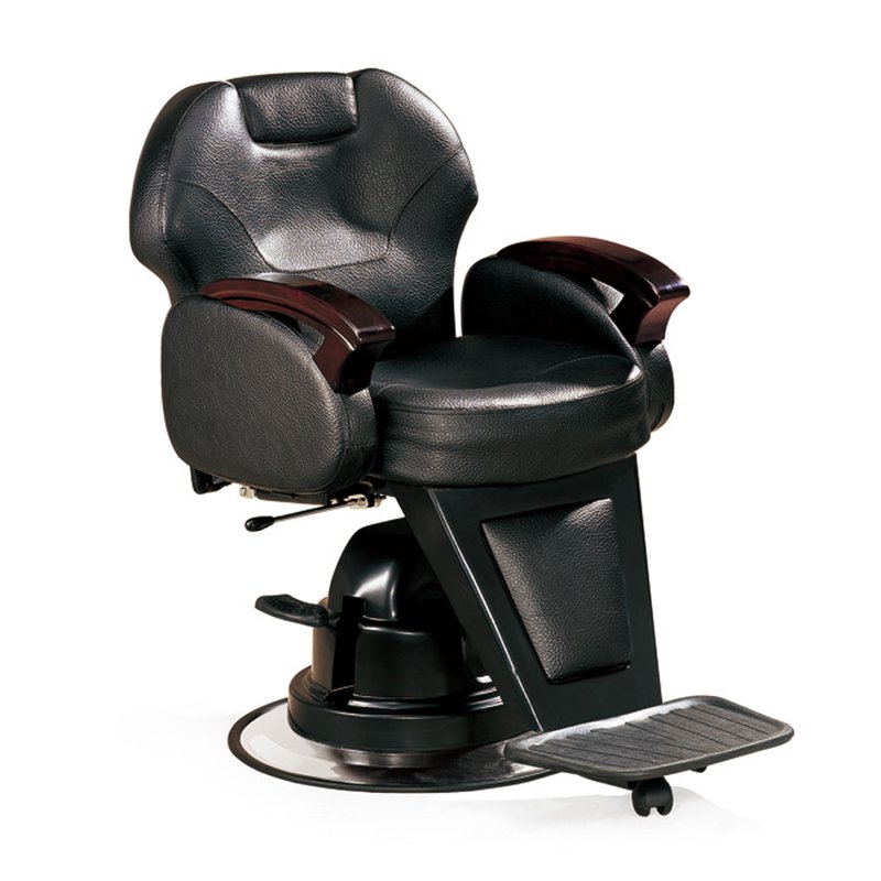 Manufacturer Supplier 2022 Luxury Height Adjustable Recliner Kit Barber Chair For Barber Shop