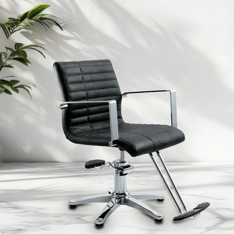 Jincheng beauty barber shop antique salon equipment modeling chairs furniture hair salon chairs metal barber chairs are cheap.