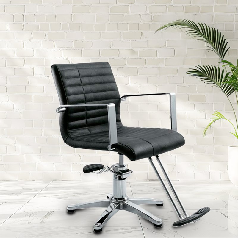 Jincheng beauty barber shop antique salon equipment modeling chairs furniture hair salon chairs metal barber chairs are cheap.