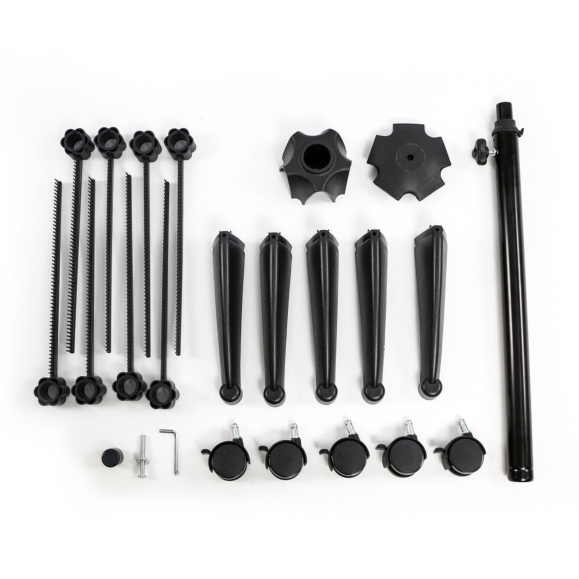 2024 hot display stands for hair extension with Stainless steel support bar