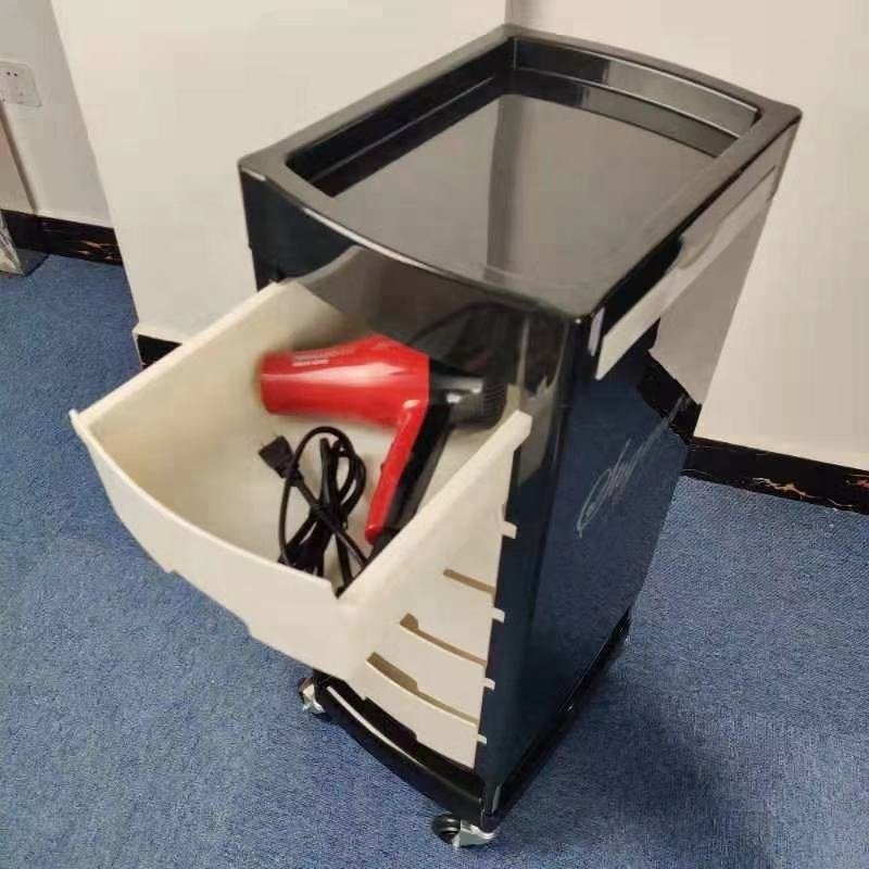Customized Logo new T0165barber furniture beauty storage trolley salon cart for barber shop